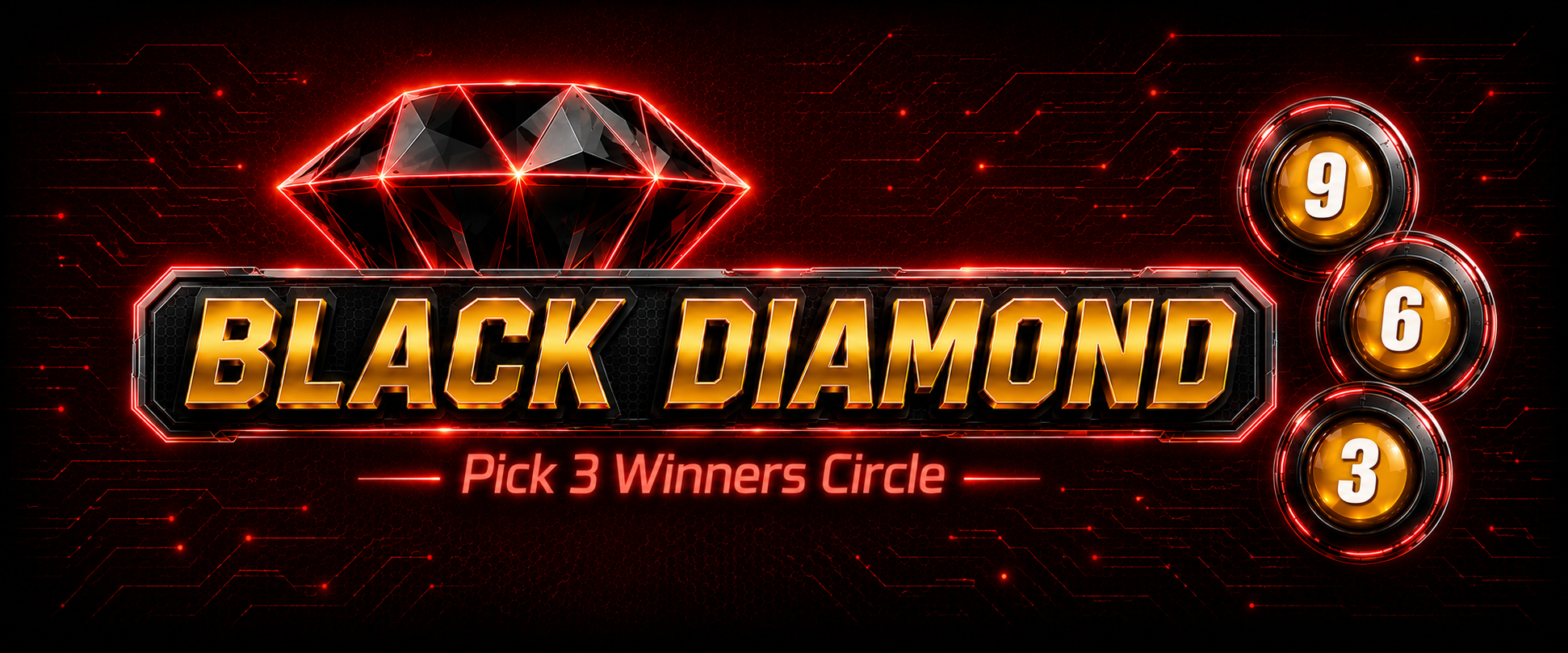Black Diamond Pick 3 Winners Circle